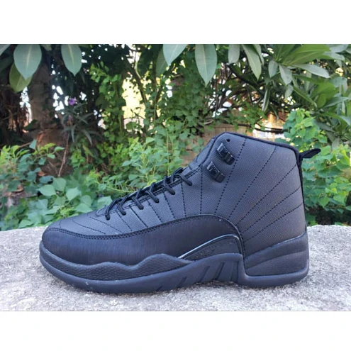 Air Jordan 12 Retro Black Grey