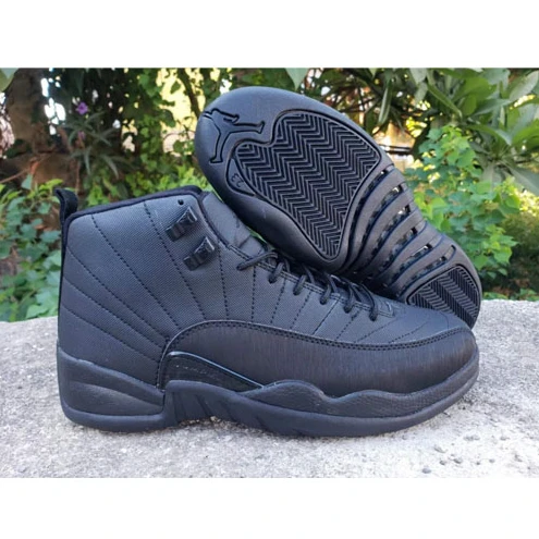 Air Jordan 12 Retro Black Grey