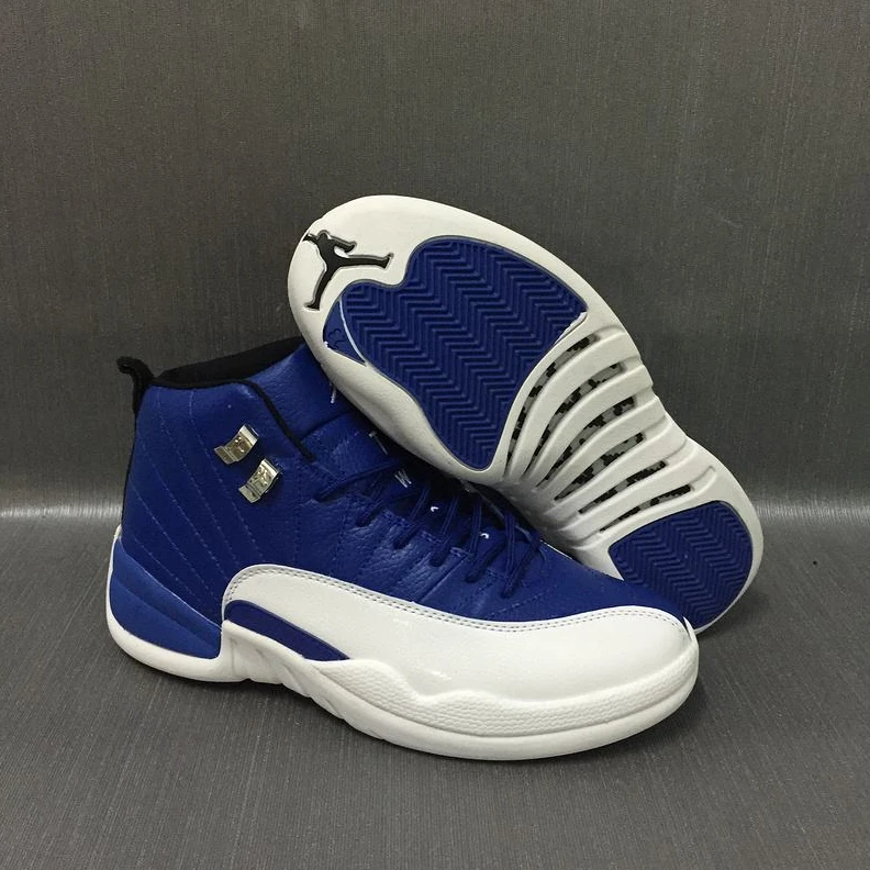 Air Jordan 12 Retro Dark Blue White