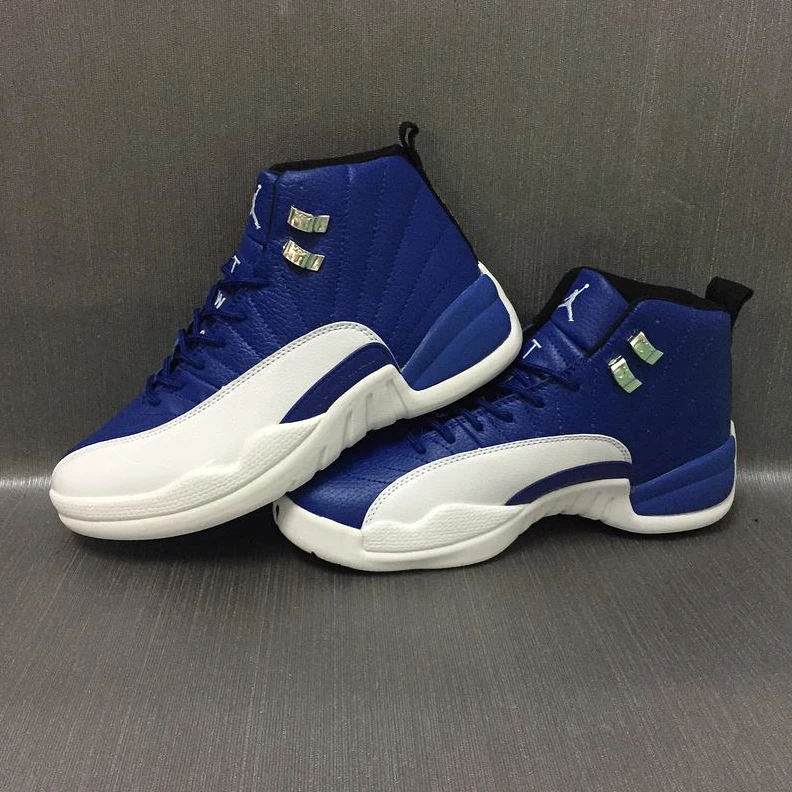 Air Jordan 12 Retro Dark Blue White