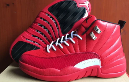 Air Jordan 12 Retro Red Silver