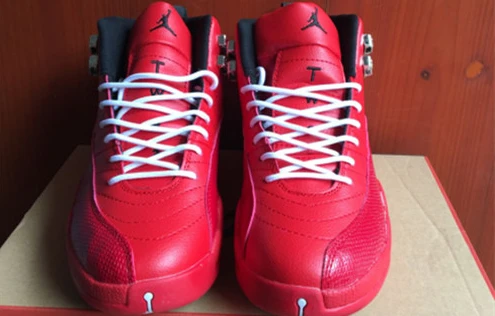 Air Jordan 12 Retro Red Silver