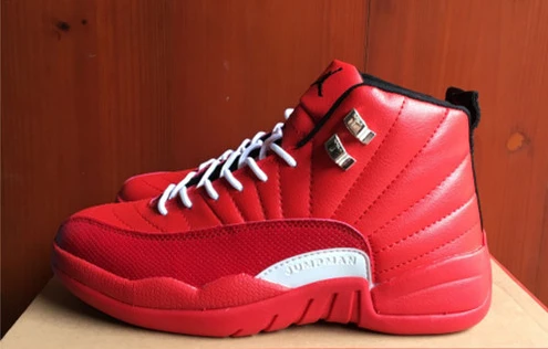 Air Jordan 12 Retro Red Silver