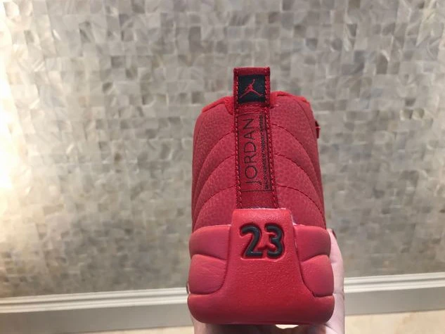 Air Jordan 12 Retro Red Suede Mink