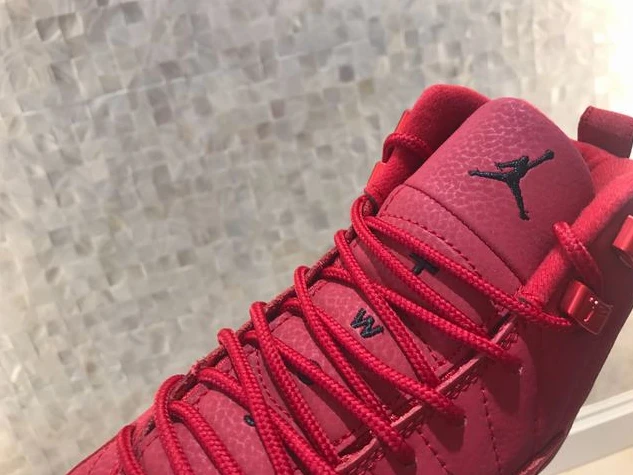 Air Jordan 12 Retro Red Suede Mink