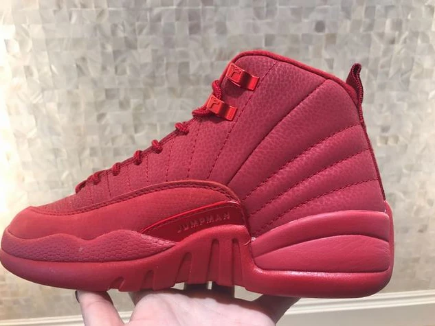 Air Jordan 12 Retro Red Suede Mink