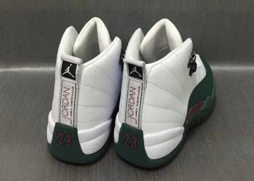 Air Jordan 12 Retro White Dark Green