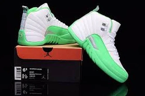 Air Jordan 12 Retro White Green NBA -2