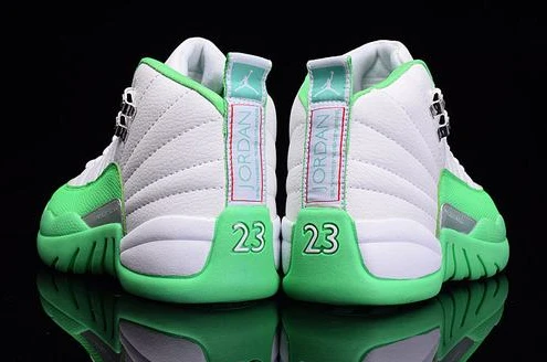 Air Jordan 12 Retro White Green NBA -2