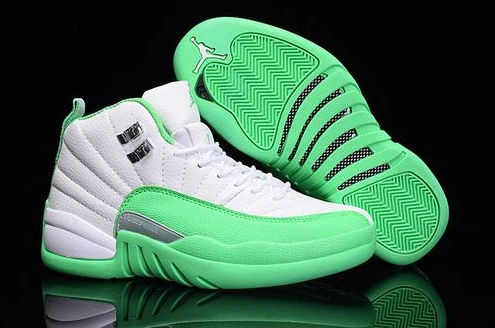 Air Jordan 12 Retro White Green NBA -2