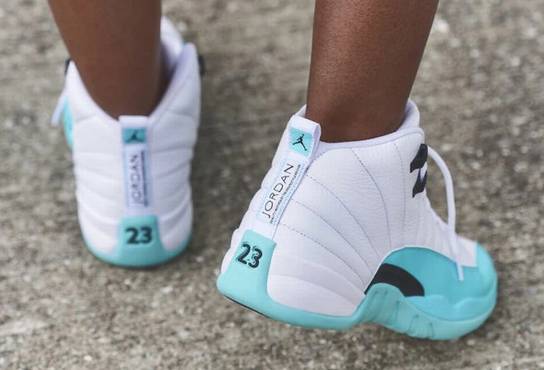 Air Jordan 12 Women Light Aqua-1