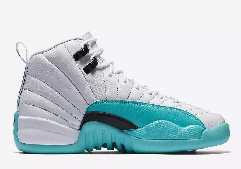 Air Jordan 12 Women Light Aqua-1