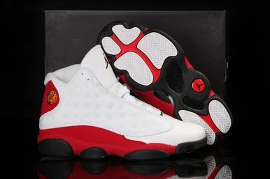 Air Jordan 13 (XIII) Retro White Black Red