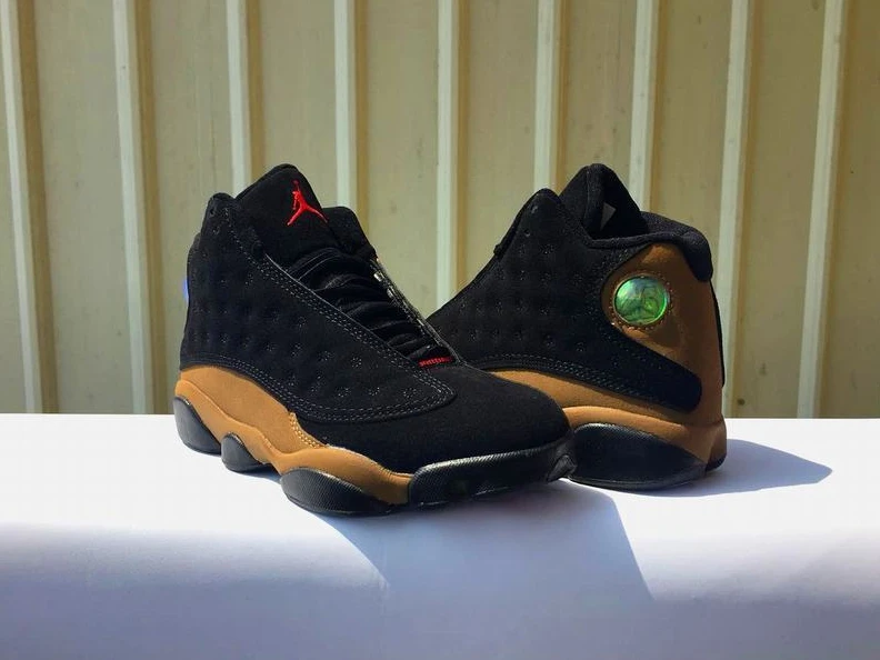 Air Jordan 13 Black Brown-1