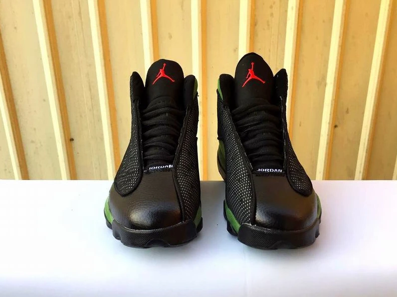 Air Jordan 13 Black Olive Green-01