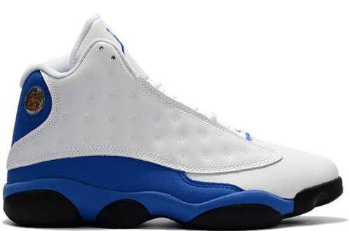 Air Jordan 13 GS White Blue Black-1