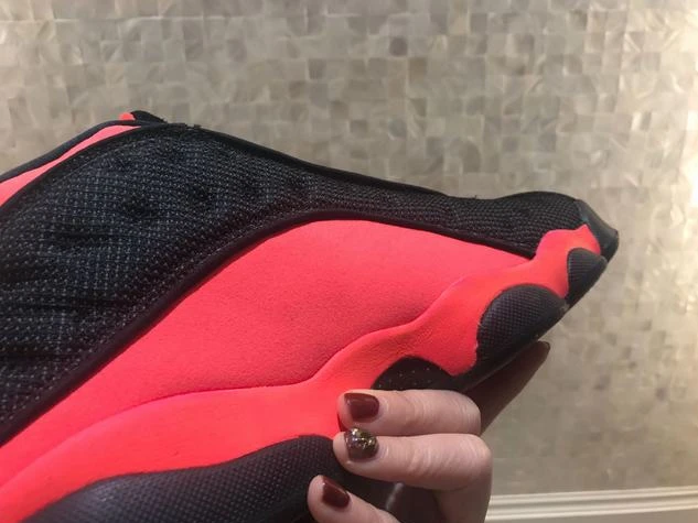 Air Jordan 13 Low Black Red-1