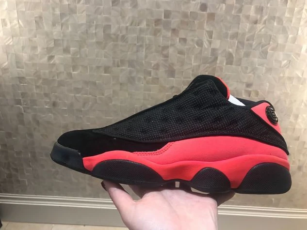 Air Jordan 13 Low Black Red-1
