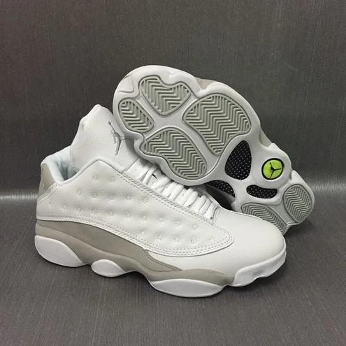 Air Jordan 13 Low White Metallic-01