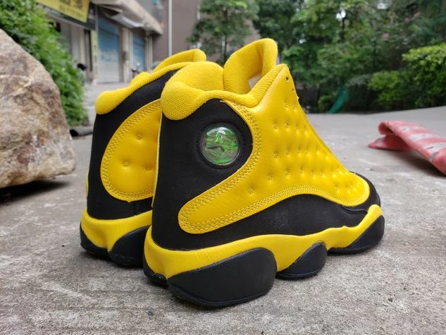 Air Jordan 13 Retro Black Yellow-1