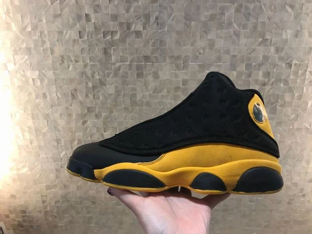 Air Jordan 13 Retro Black yellow-1