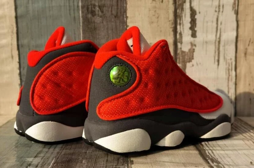 Air Jordan 13 Retro White Black Red-1