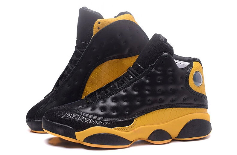 Air Jordan 13 Retro Yellow Black-1