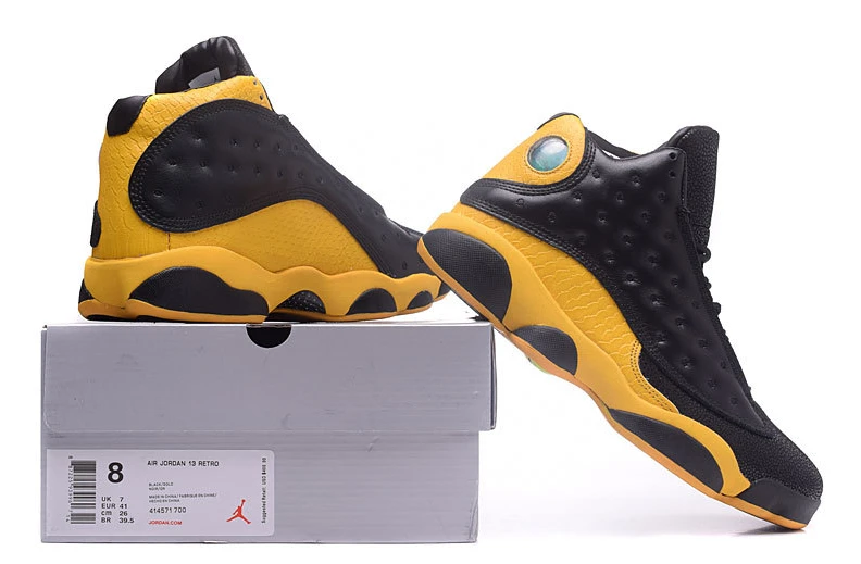 Air Jordan 13 Retro Yellow Black-1
