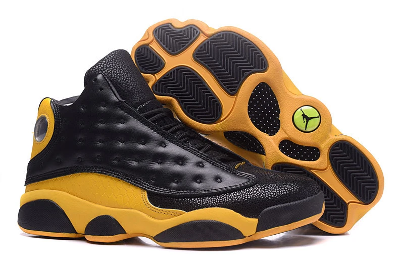 Air Jordan 13 Retro Yellow Black-1