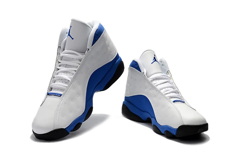 Air Jordan 13 White Blue-01
