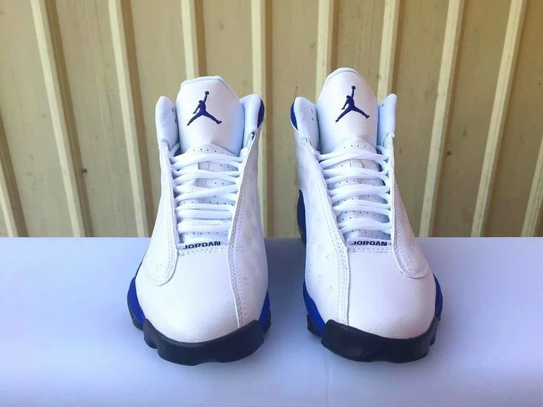 Air Jordan 13 White Blue Black-01