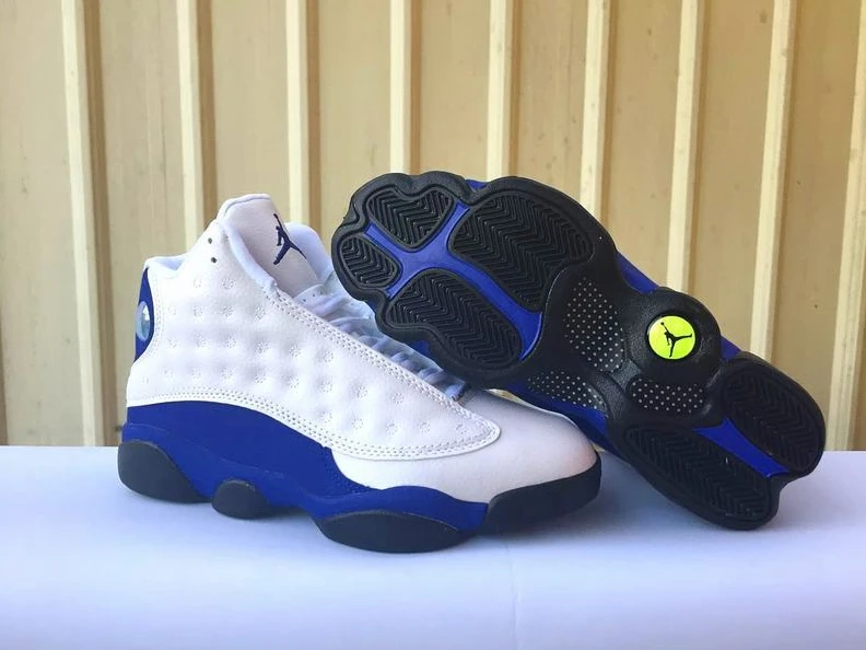 Air Jordan 13 White Blue Black-01