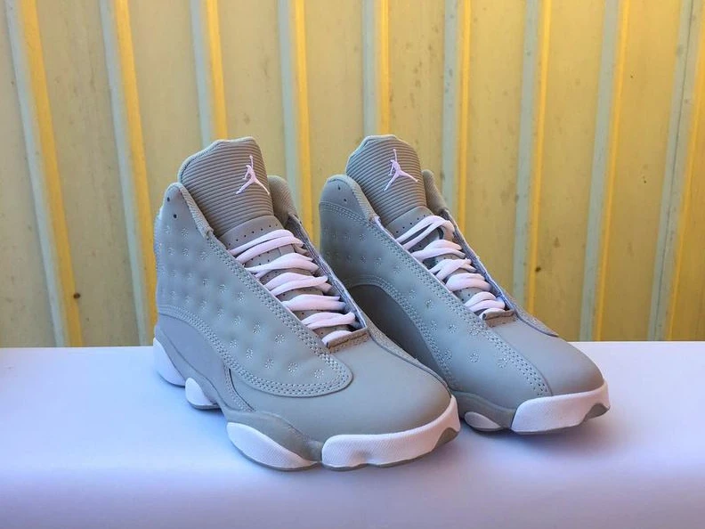 Air Jordan 13 White Gray-01