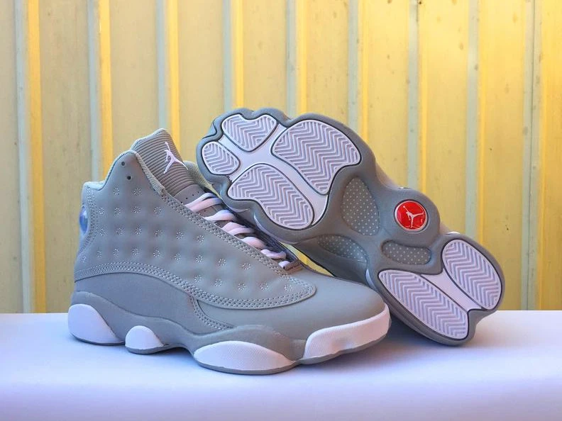 Air Jordan 13 White Gray-01
