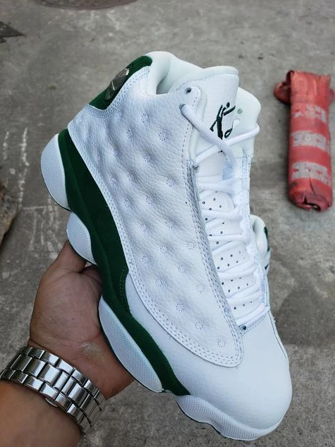Air Jordan 13 White Green-1