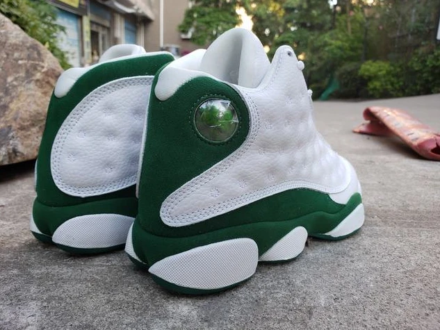 Air Jordan 13 White Green-1
