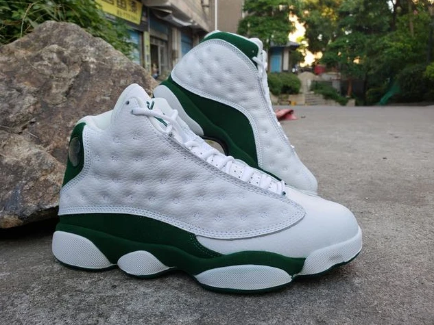 Air Jordan 13 White Green-1