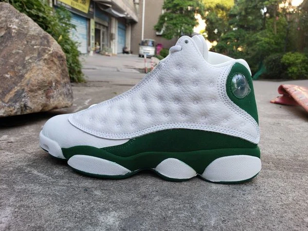 Air Jordan 13 White Green-1