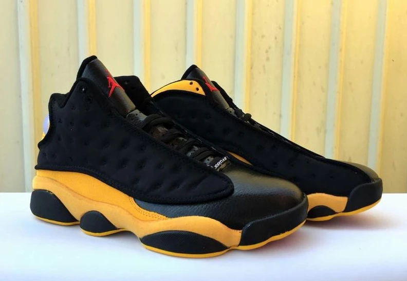Air Jordan 13 Yellow Black-1