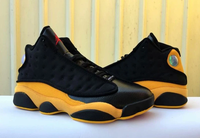 Air Jordan 13 Yellow Black-1