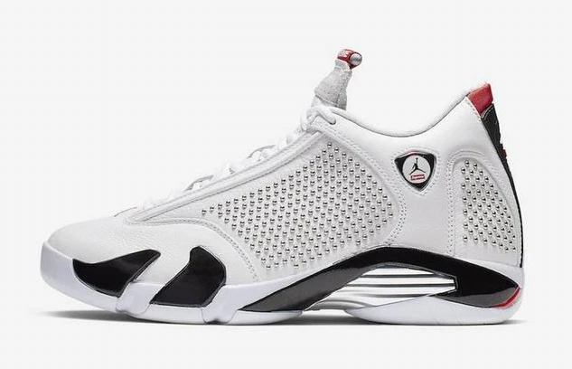Air Jordan 14 Black White-1
