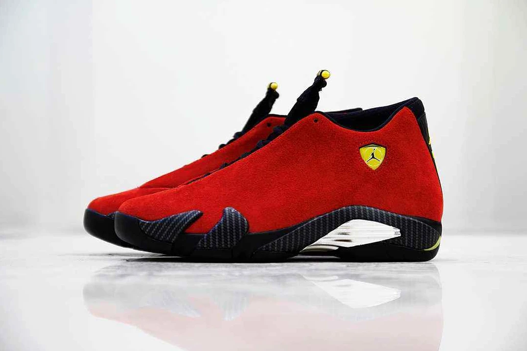 Air Jordan 14 High All Red-1