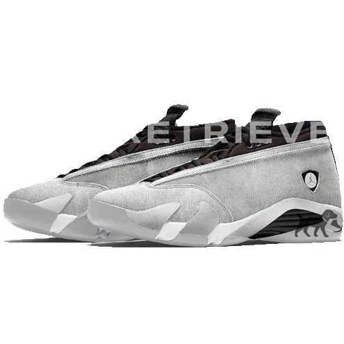 Air Jordan 14 Low WMNS Metallic Silver