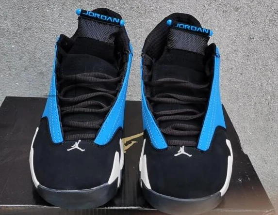Air Jordan 14 Royal Blue Black-1