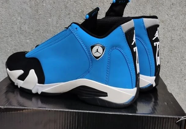 Air Jordan 14 Royal Blue Black-1