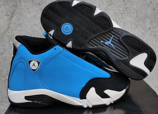 Air Jordan 14 Royal Blue Black-1