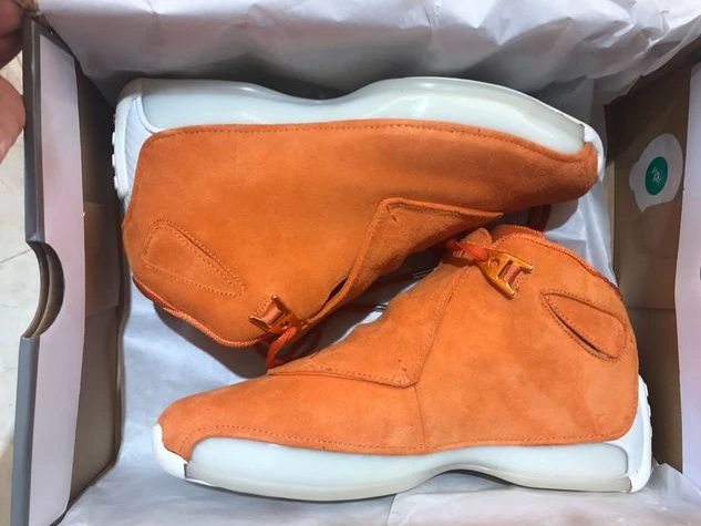 Air Jordan 18 Orange -1