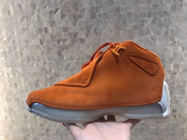Air Jordan 18 Orange -1