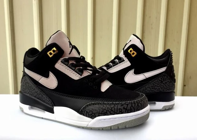 Air Jordan 3 Black Cement 3M Reflective-1