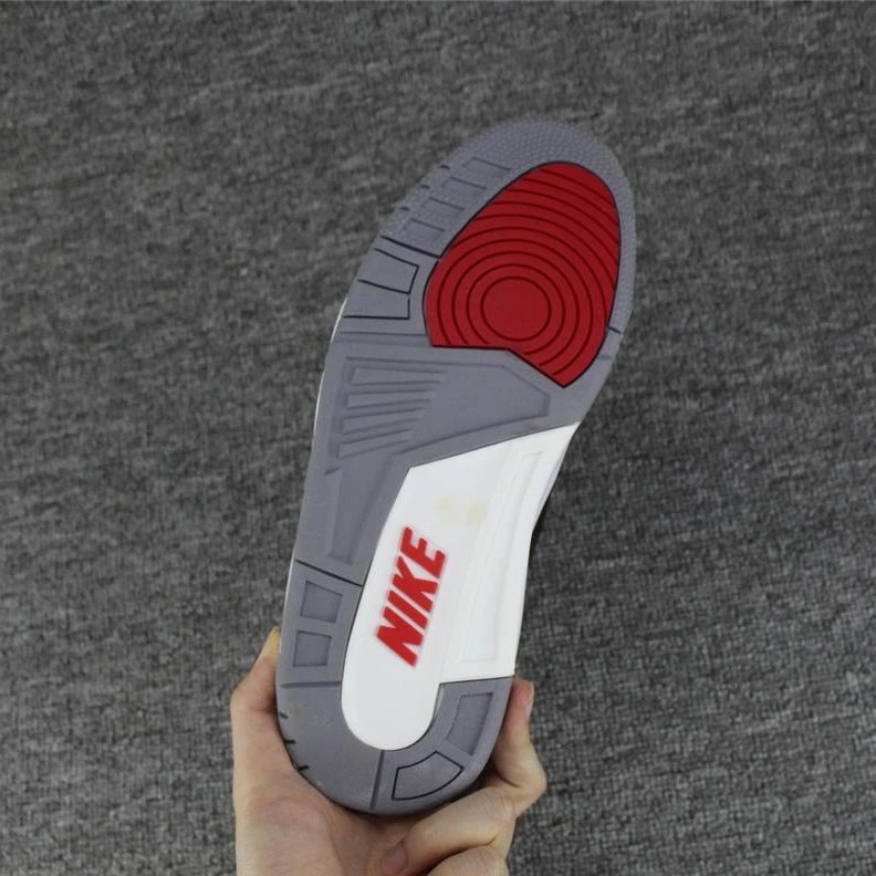 Air Jordan 3 Black Cement Nike-1